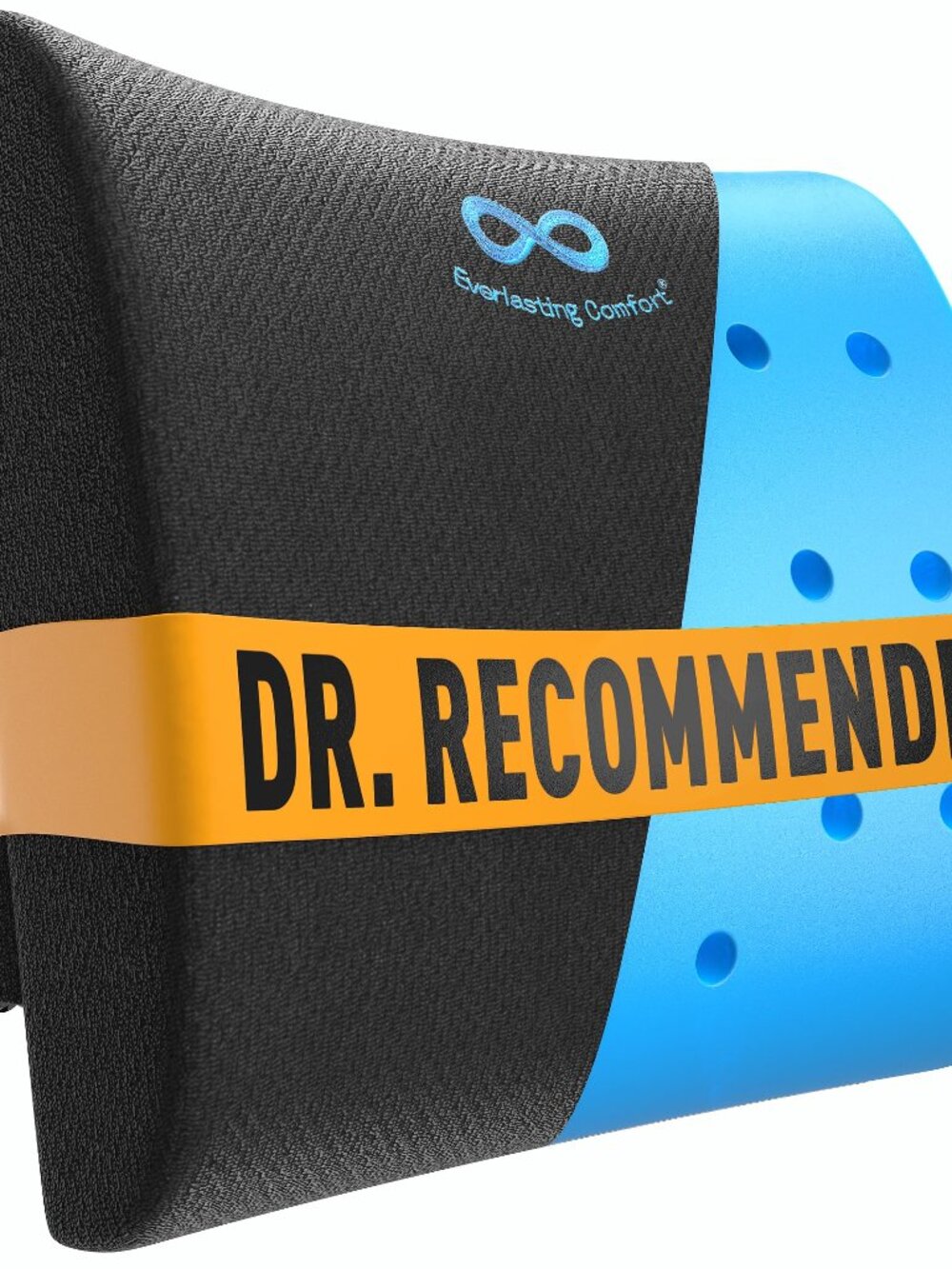 Everlasting Comfort The Original Lumbar Support Pillow for Office Chair -Improve